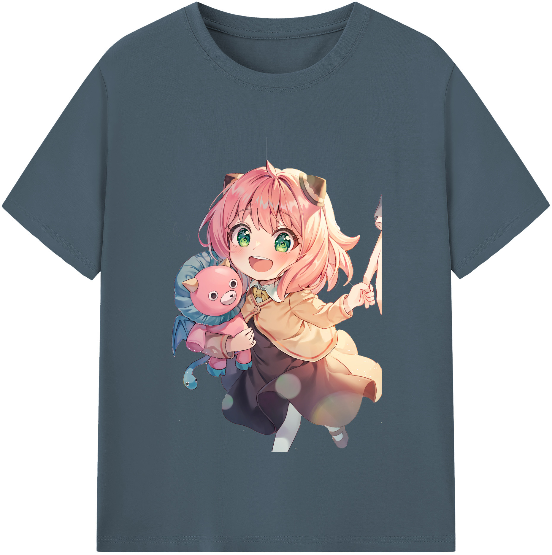 （画像用） SPY×FAMILY间谍家家酒 綿100％半袖Tシャツ（フロントプリント）